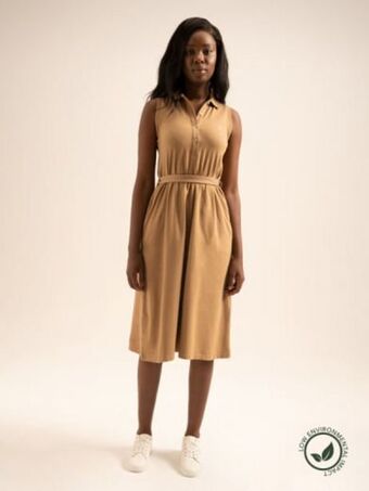 Polo Sleeveless long line golfer dress offer