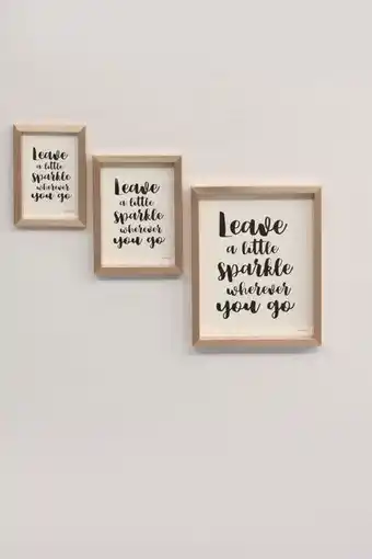 Sheet Street 3 pack gold frames offer