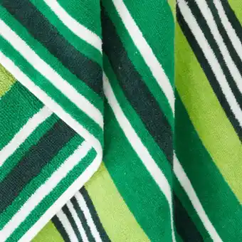 Florence striped beach towel