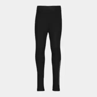 Totalsports Girls ts long cotton graphic black tights offer
