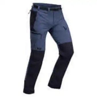 Decathlon Men’s sturdy mountain trekking trousers - mt500 offer