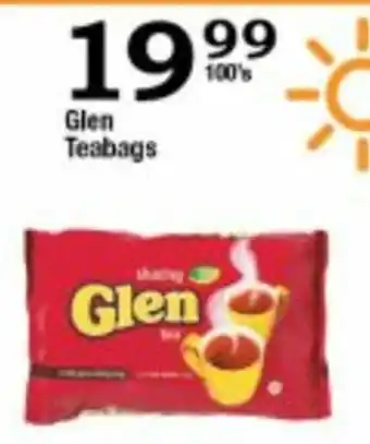 Glen Teabags 100's