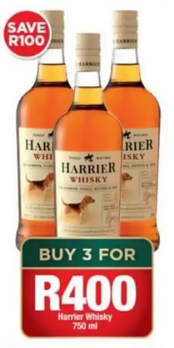 OK Liquor Harrier Whisky 3 x 750ml offer