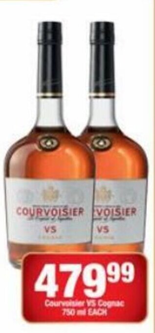 Courvoisier VS Cognac 750ml