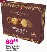 Game Royal favourites danish assorted cookies-800g offer