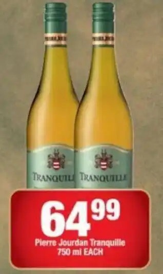 OK Liquor Pierre Jourdan Tranquille 750ml offer