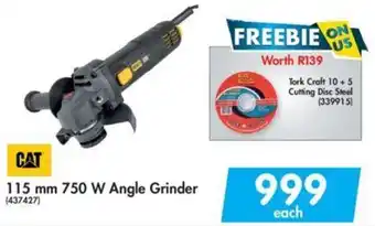 Makro Cat 115mm 750W Angle Grinder offer