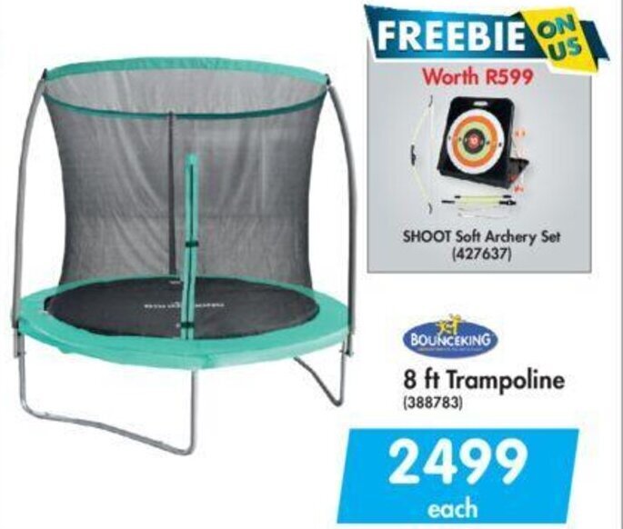 Bounceking Trampoline offer at Makro