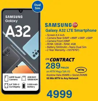 Incredible Connection Samsung Galaxy A32 LTE Smartphone offer