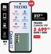 Edgars Tecno camon 17p smartphone offer