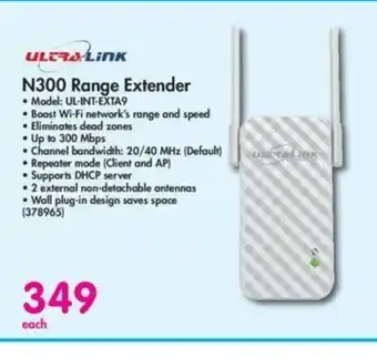 Makro Ultra Link - N300 Range Extender - 378965 offer