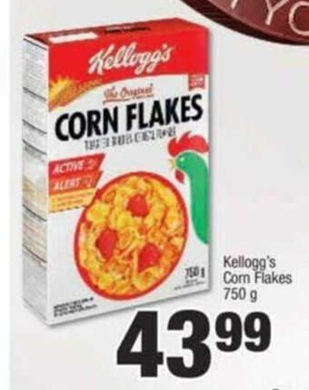 Spar Kellogg's Corn Flakes 750g offer