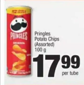 Spar Pringles Potato Chips (Assorted) 100g offer