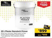 Builders Warehouse Fired earth plaster nanotech primer-20l offer