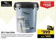 Builders Warehouse Fired earth 20l fast hide offer