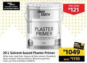 Builders Warehouse Fired earth solvent based plaster primer-20l offer