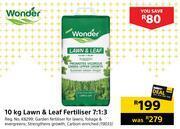Builders Warehouse Wonder lawn & leaf fertiliser 7:1:3-10kg offer