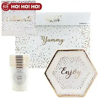 Festive tableware decoration
