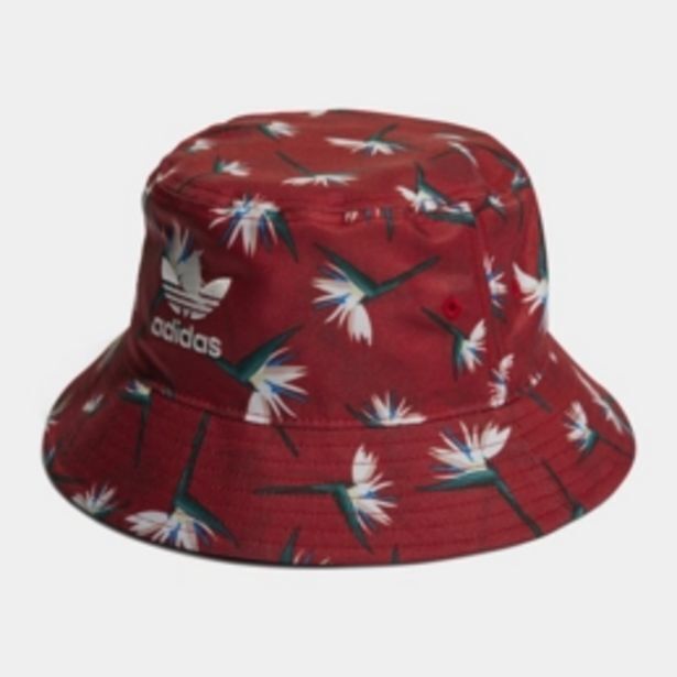 Adidas originals x thebe magugu red bucket hat offer at Sportscene