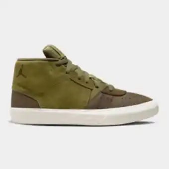 Sportscene Jordan men's series mid olive sneaker offer