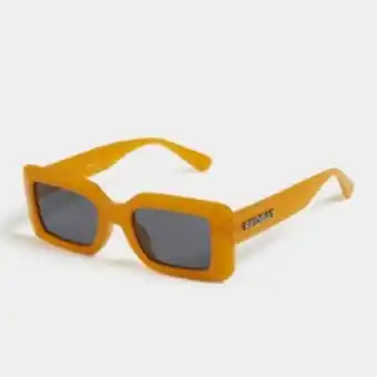 Sportscene Redbat chunky yellow sunglasses offer