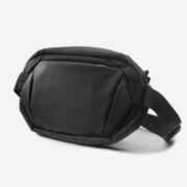 Running messenger shoulder bag with strap black offer at Decathlon