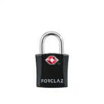 Decathlon Tsa keyed padlock x2 - black offer