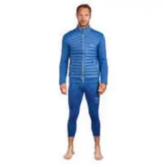 Men's ski liner jacket - 900 - blue