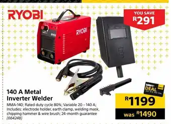 Builders Warehouse 140 a metal inverter welder offer