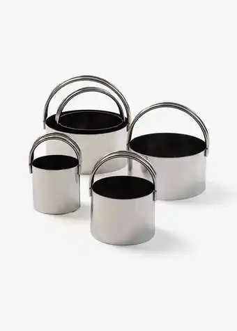 Round cookie cutters 5 piece