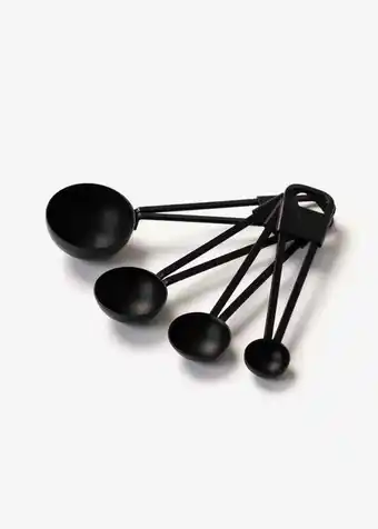 Stainless steel measuring spoons 4 pack