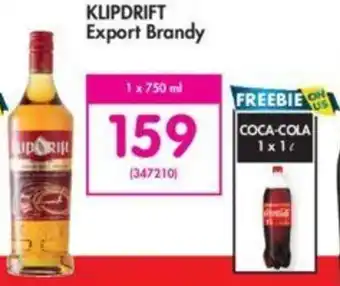 Makro Klipdrift Export Brandy 750ml offer