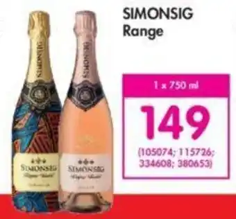 Simonsog Range 750ml
