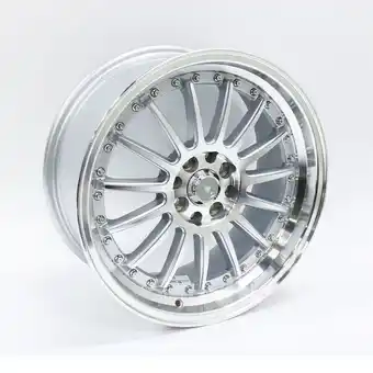 Autostyle 17″ 0122 4/100 & 4/108 silver machine face alloy wheels offer