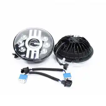 Autostyle 7″ airforce wings design universal round led headlights (pair) offer