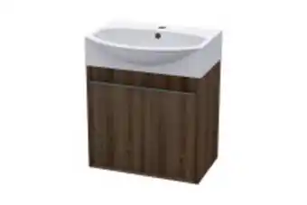 Bathroom Bizarre Azalea wall hung unit for iris basin - sahara offer