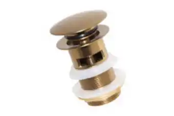 Bathroom Bizarre Basin pop up waste slotted - brushed brass (sa01080a) offer