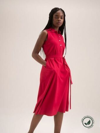 Polo Sleeveless long line golfer dress offer