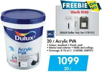 Makro Dulux 20L Acrylic PVA offer