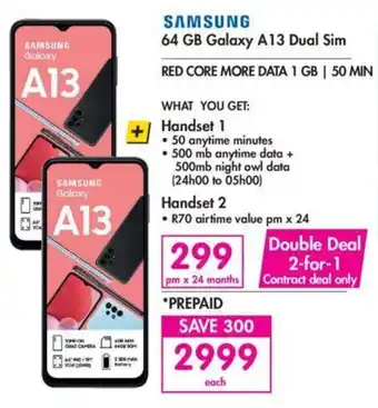 Makro Samsung 64GB A13 Dual Sim offer