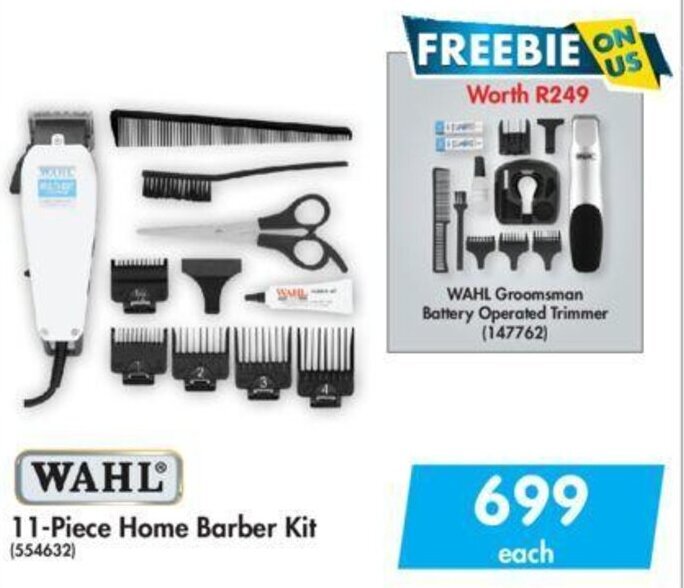 Wahl 11piece Home Barber Kit offer at Makro