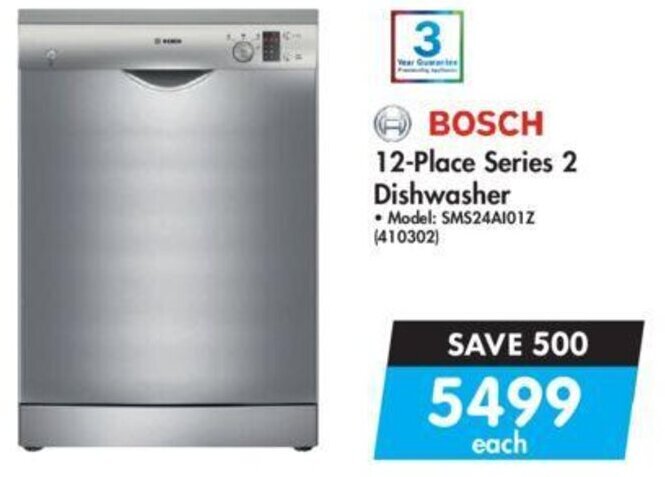 Makro sales bosch dishwasher