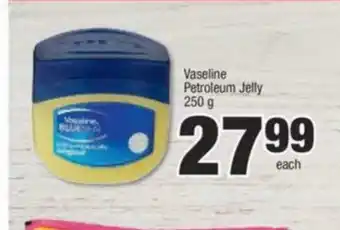 Spar Vaseline Petroleum Jelly 250g offer