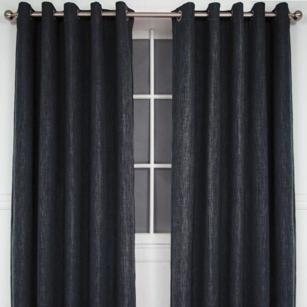 Amalfi taped or eyelet 60 blackout woven curtains offer at OneDayOnly