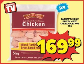 Usave Farmer's Choice Frozen Mixed Chicken Portions 5kg offer