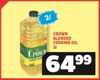 Crown Blended Cooking Oil 2L