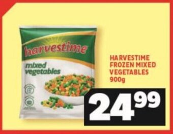 Harvestime Frozen Mixed Vegetables 900g