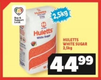Usave Huletts White Sugar 2,5kg offer