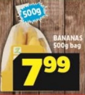 Usave Bananas 500g bag offer