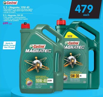 Makro Castrol 5L Magnatec 10W-40 offer